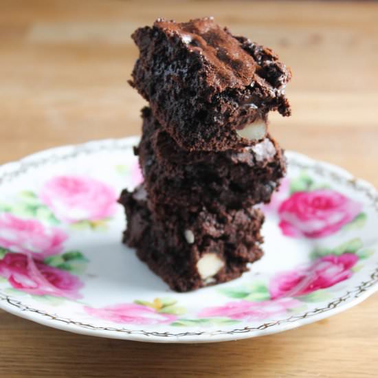 Chocolate Hazelnut Brownies