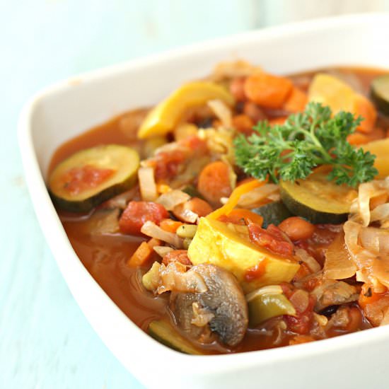 Loaded Vegetable Soup