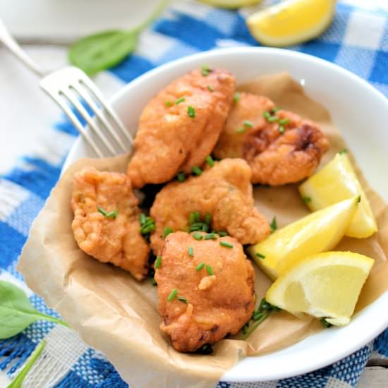 Chicken Fillet in Batter Pancake