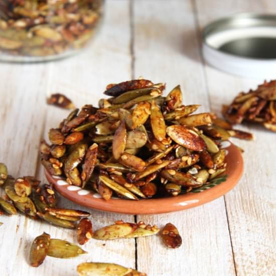 Sweet & Salty Roasted Pepitas