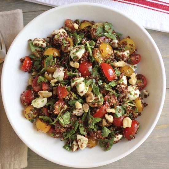 Quinoa Caprese Salad