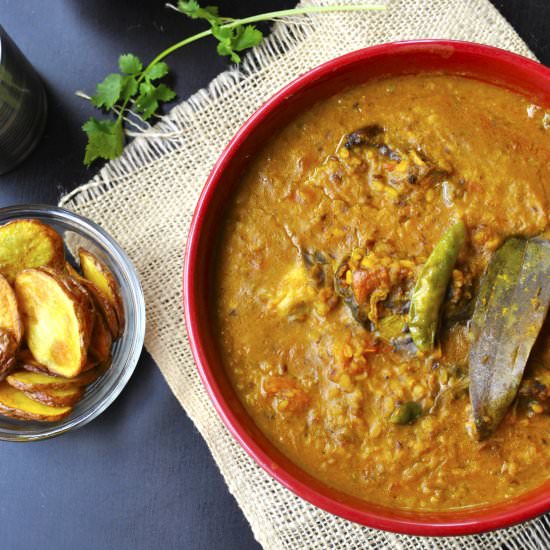 Bengali Fish Head Dal