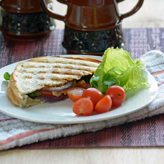 Easy Grilled Veggie Sandwich
