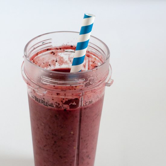 Pear Blueberry Smoothie (GF)