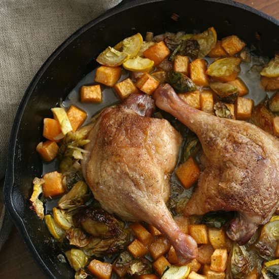 Crispy Braised Duck Legs