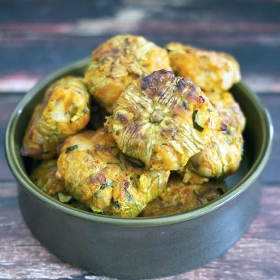 Zucchini Flower Fritters