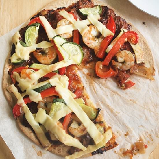 Tortilla pizza