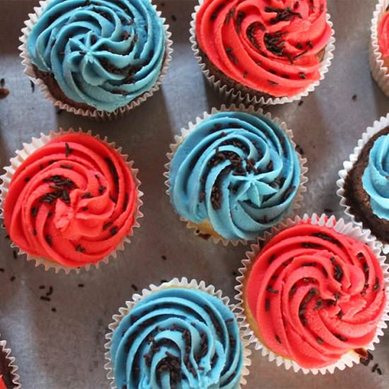 Swirly Cupcakes