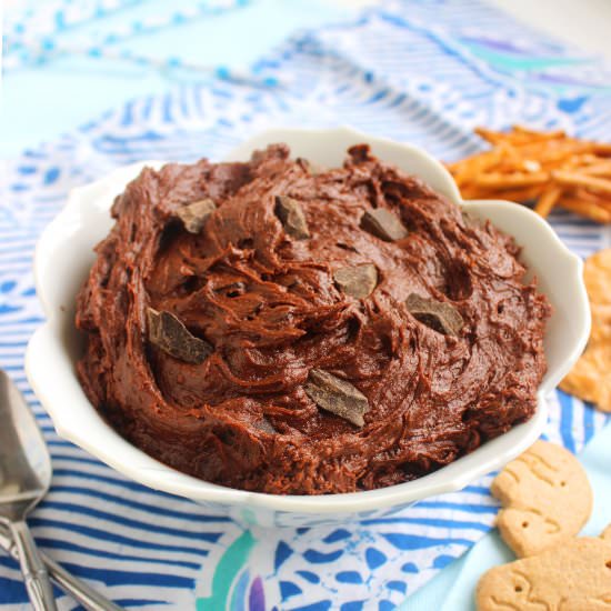 Chocolate-Chocolate Chunk Dip