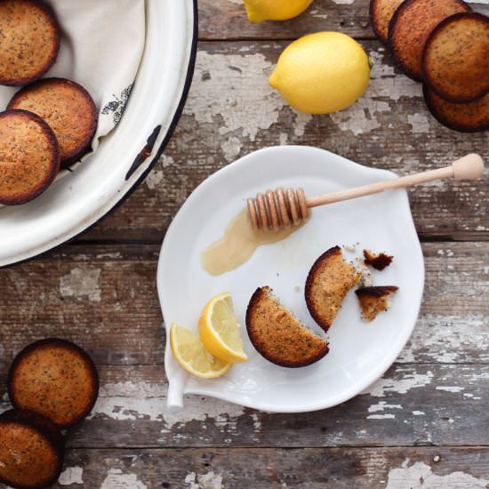 Sunny Lemon Poppy Seed Muffins