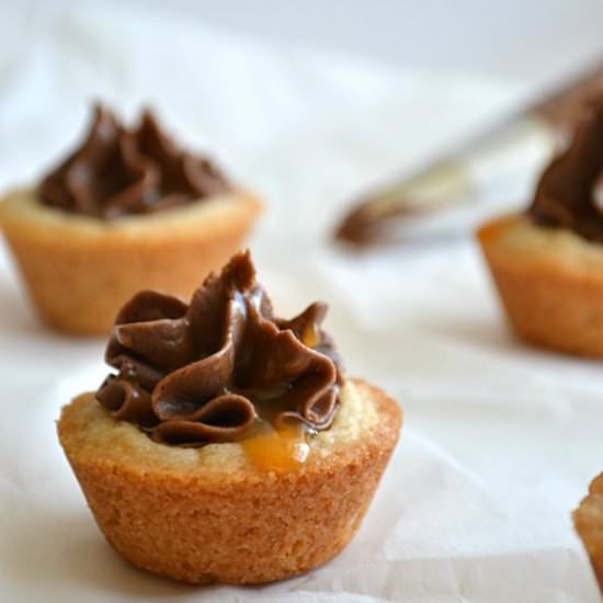 Twix Sugar Cookie Cups
