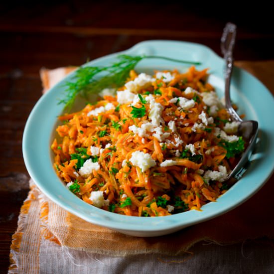 Lemony Carrot Salad