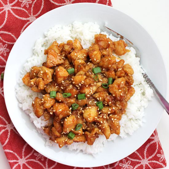 Crockpot Sweet and Sour Chicken