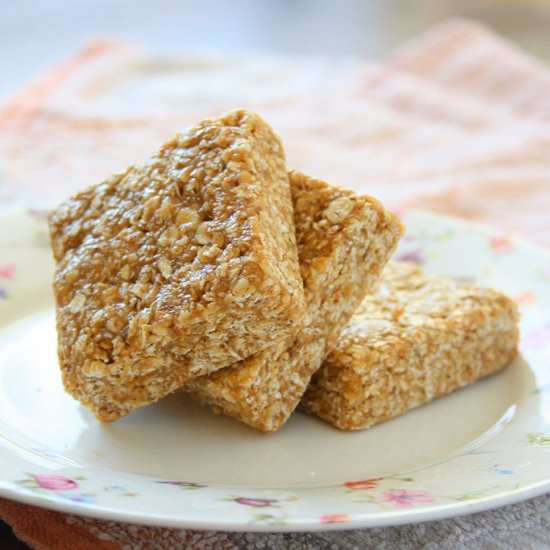 Peanut butter honey bars