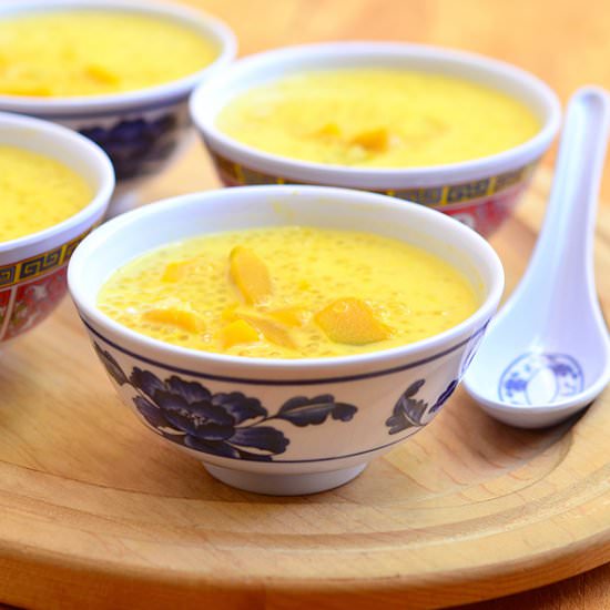 Tapioca Coconut Dessert Soup