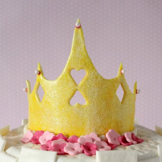 Fondant Crown Tutorial