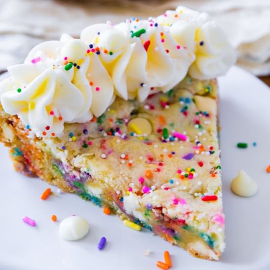 Funfetti Sugar Cookie Cake
