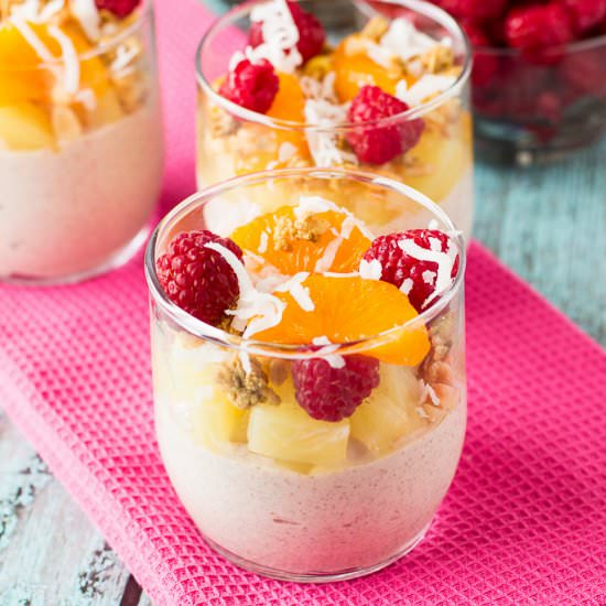 Pineapple Yogurt Parfaits