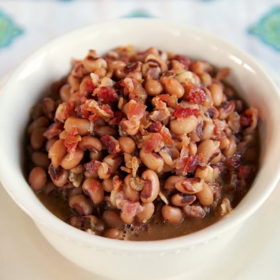 Cajun Black Eyed Peas