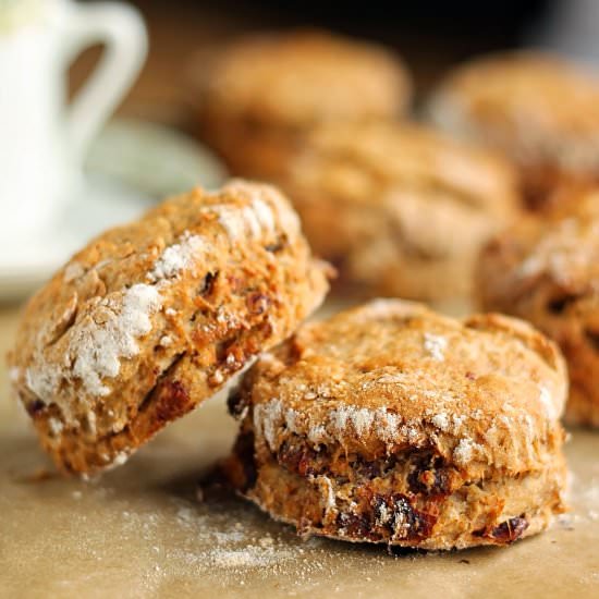 Cinnamon and Date Scones