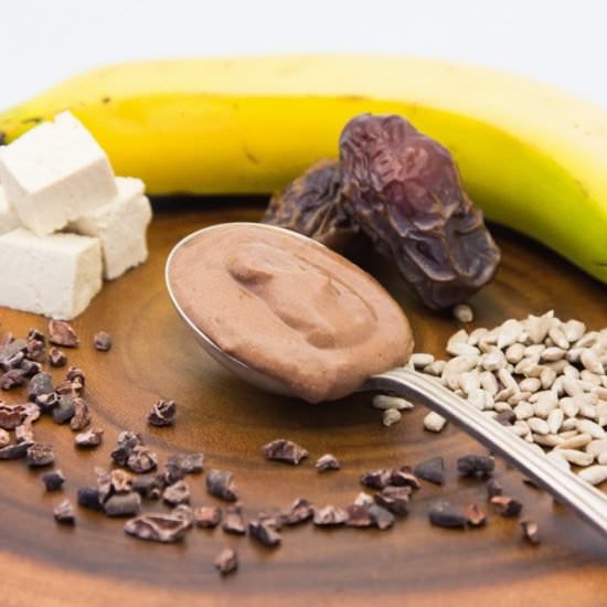 Chocolate Banana Sunbutter Mousse