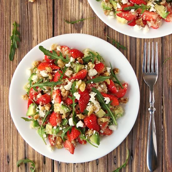 Quinoa Strawberry Avocado Salad