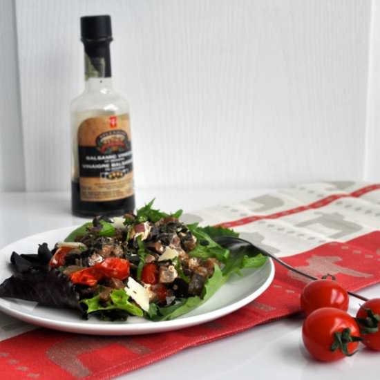 Warm Portobello Mushroom Salad