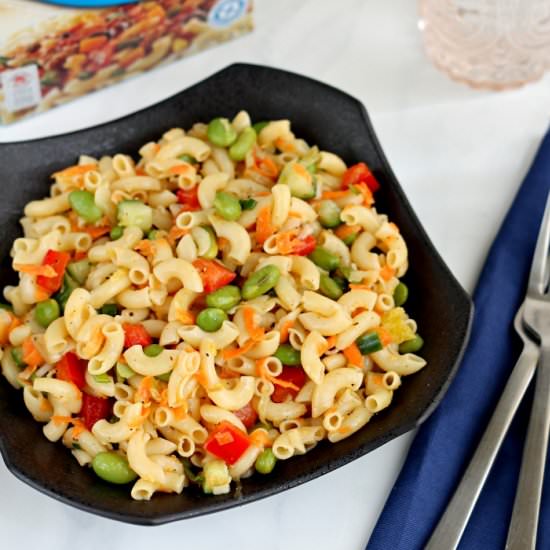 Ginger Edamame Macaroni Salad