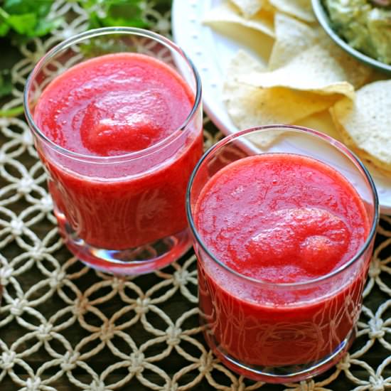 Raspberry Lime Margaritas