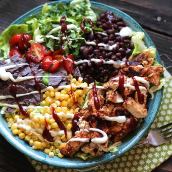 BBQ Chicken Chopped Salad
