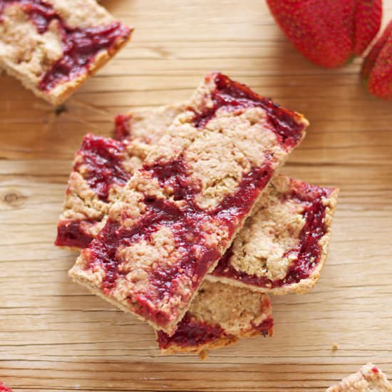 Strawberry Breakfast Bars