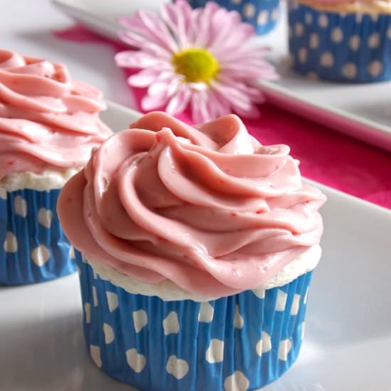 Angel Food Cake Cupcakes