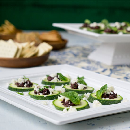 Zucchini and Feta Appetizer