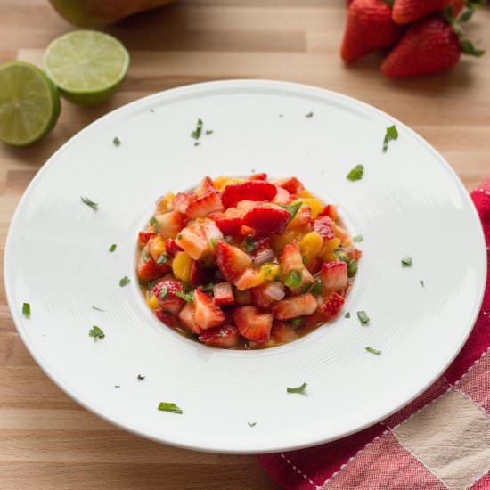 Strawberry Mango Salsa