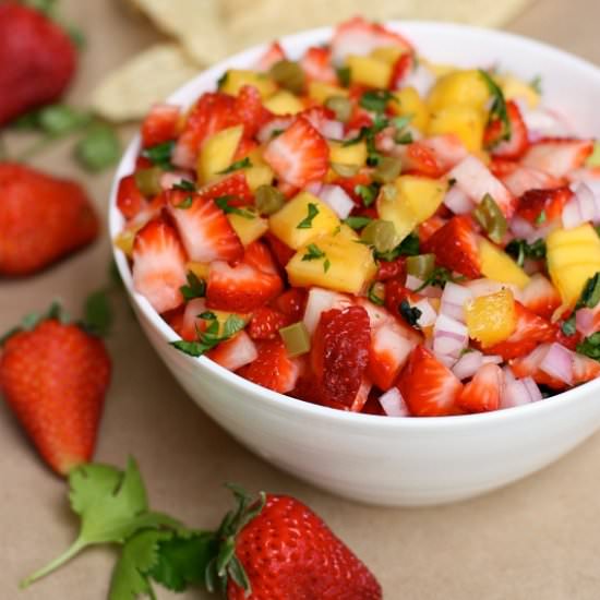 Strawberry Mango Salsa