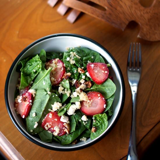Avocado-Strawberry-Quinoa Salad