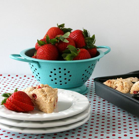 Strawberry Scones