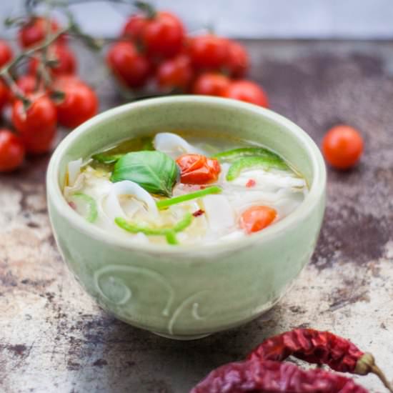 Shirataki with Fish Broth