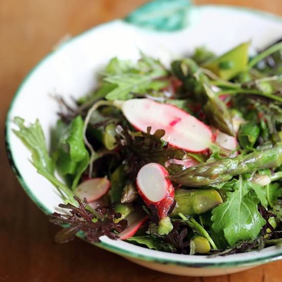 Asparagus and Radish Salad