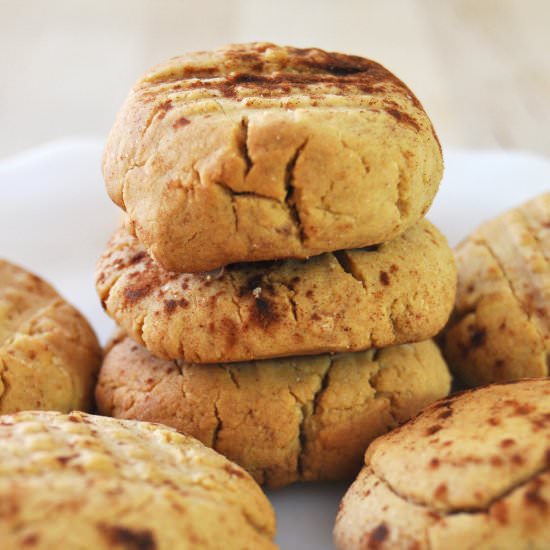 Cinnamon PB Protein Cookies