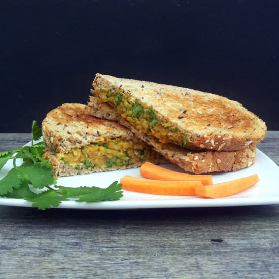 No-Chicken Coronation Sandwich