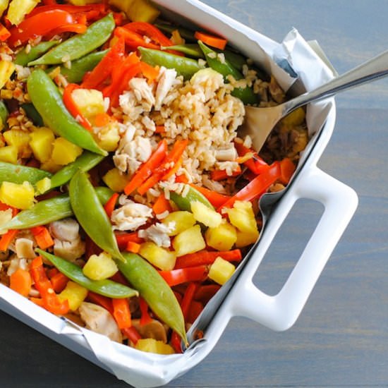 Chicken Stir-Fry Casserole