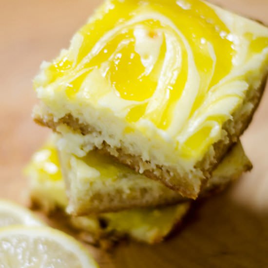 Lemon Cheesecake Bars
