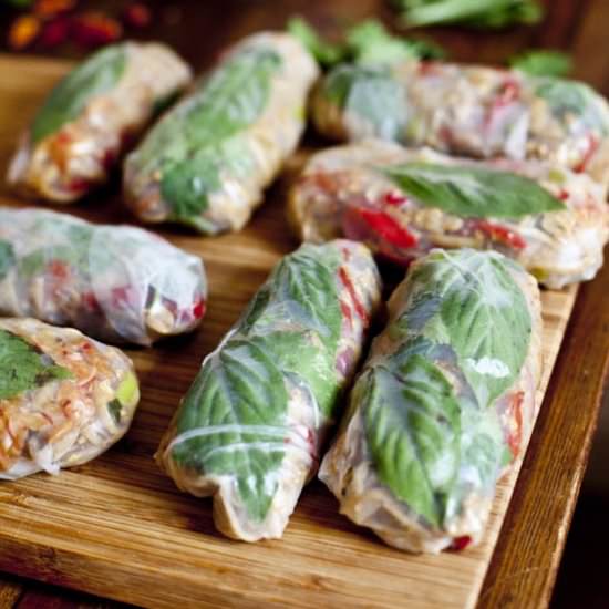 Pad Thai Wraps (GF & Vegan)