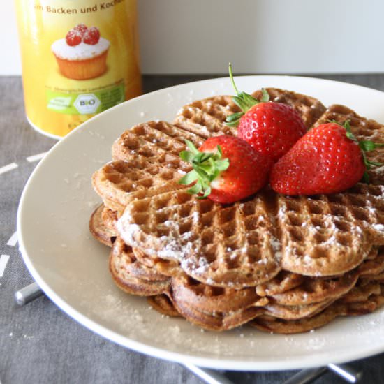 Sugar Vegan Free Blender Waffles