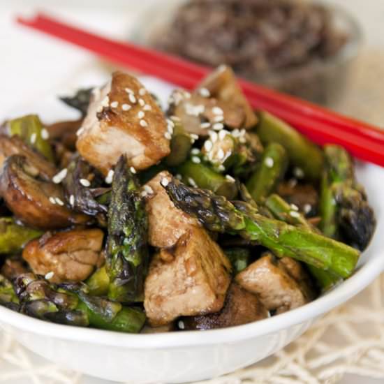 Vegetable and Tofu Stir-Fry