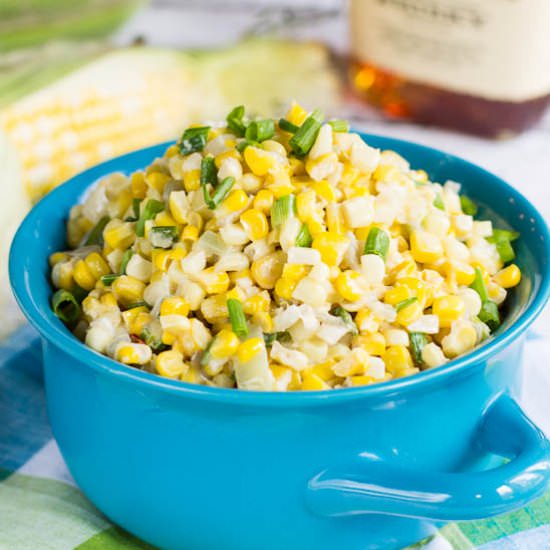 Bourbon Creamed Corn