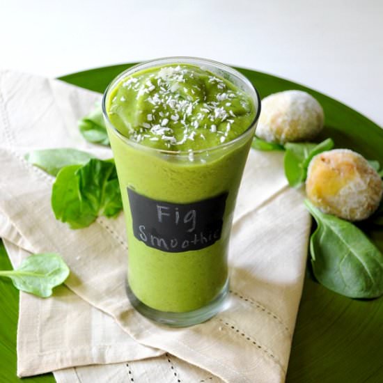 Figgy Green Smoothie