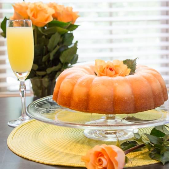 Mimosa Bundt Cake