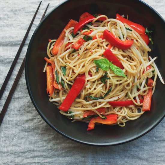 Spicy Ramen Noodle Bowl